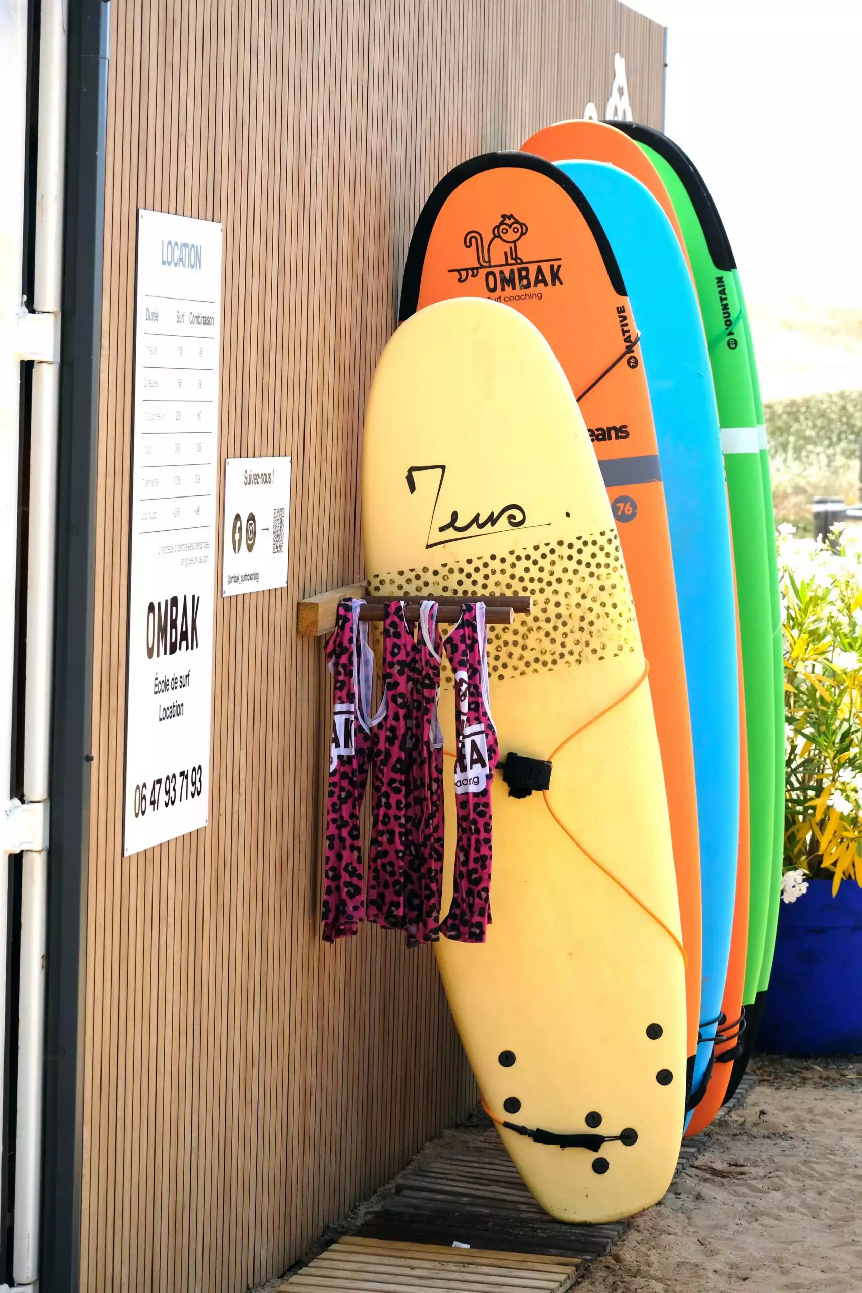 Ecole de surf à bretignolles - Ombak surf school