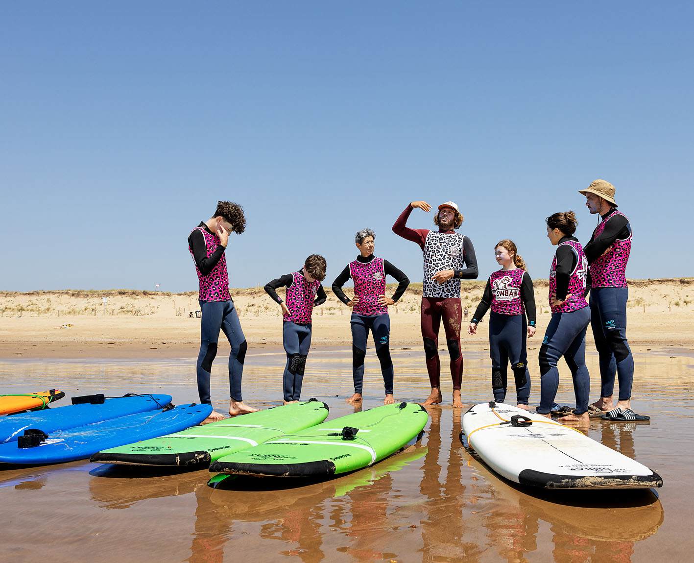 Ecole de surf à bretignolles - Ombak surf school